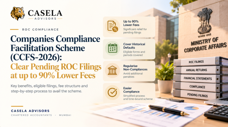 Companies Compliance Facilitation Scheme 2026: How Defaulting Companies Can Clear All Pending ROC Filings at 90% Lower Fees Before June 30